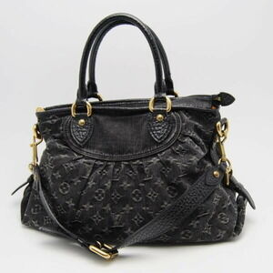Louis Vuitton Monogram Denim Neo Cabby Noir Black